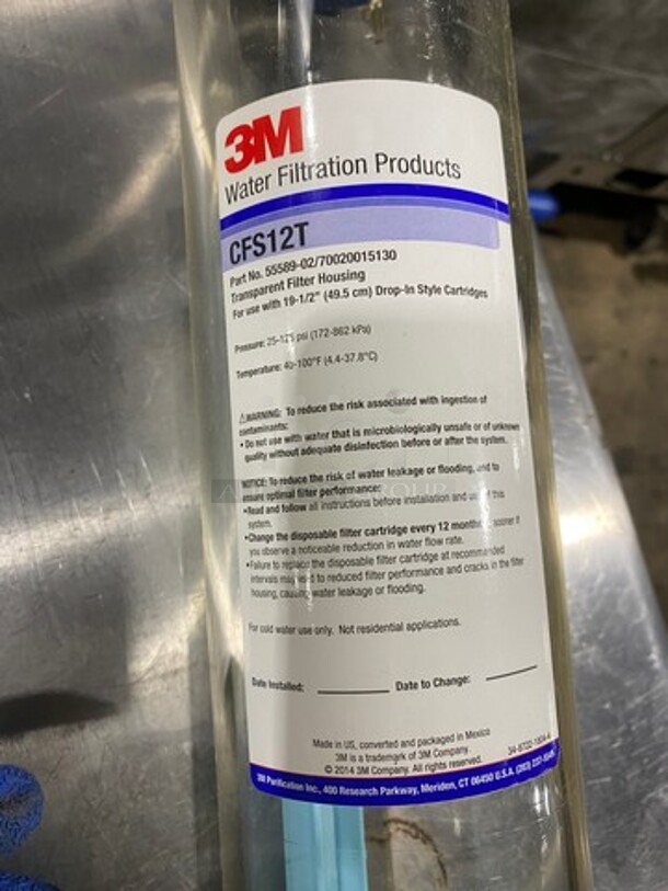 NEW! IN THE BOX! Water Filtration Transparent Filter Housing! - Image 4 of 5