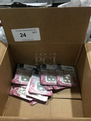 ALL ONE MONEY! NEW! 12 Lens Protective Film! With Diamond Bling! Comes In Silver And Gold!