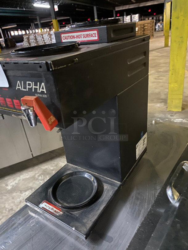 Curtis Commercial Countertop Coffee Brewer Machine! With 3 Warmers! With Hot Water Dispenser! Alpha Series Model: ALP3DS63B076 SN: 10089046 120/220V 60HZ 1 Phase - Image 2 of 9