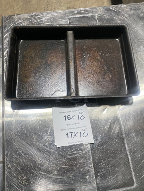 Rectangular Double Deep-Dish Pan! 10x Your Bid!