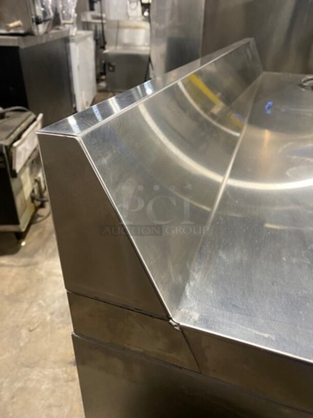 WOW! NEW! OUT OF THE BOX! Continental Commercial 2 Door Lowboy/Worktop Cooler! With Back Splash! All Stainless Steel! Model: SW60NSSBS SN: 159C9884 115V 60HZ 1 Phase - Image 9 of 10