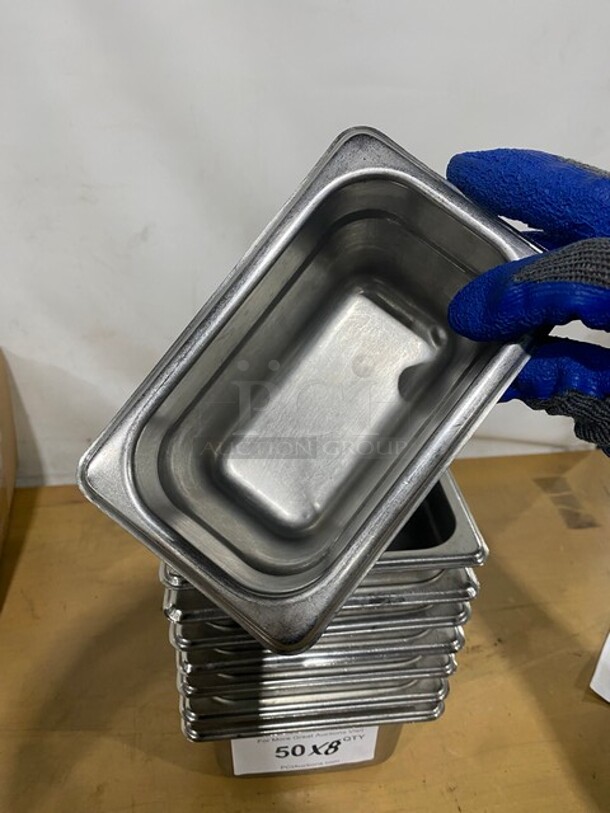 Carlisle Commercial Steam Table/ Prep Table Food Pans! 8X Your Bid! - Image 4 of 7