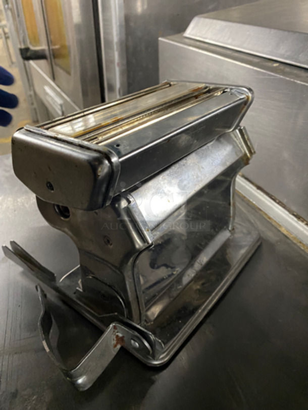 Commercial Countertop Manual Pasta Dough Sheeter! All Stainless Steel! - Image 3 of 5