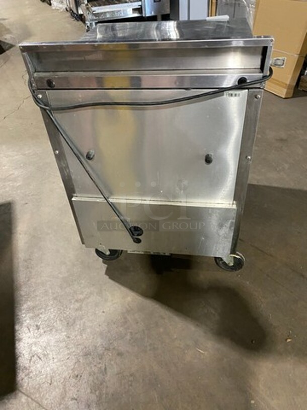 True Commercial Single Door Lowboy/Worktop Freezer! With Back Splash! All Stainless Steel! Model: TWT27F SN: 8587390 115V 60HZ 1 Phase - Image 3 of 8