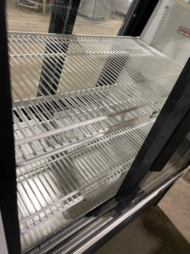 COOL! True Commercial Refrigerated Deli Display Case! With Front & Back Sliding Access Glass Doors! With Poly Coated Racks! Model: TSID364 SN: 8394504 115V 60HZ 1 Phase - Image 5 of 7