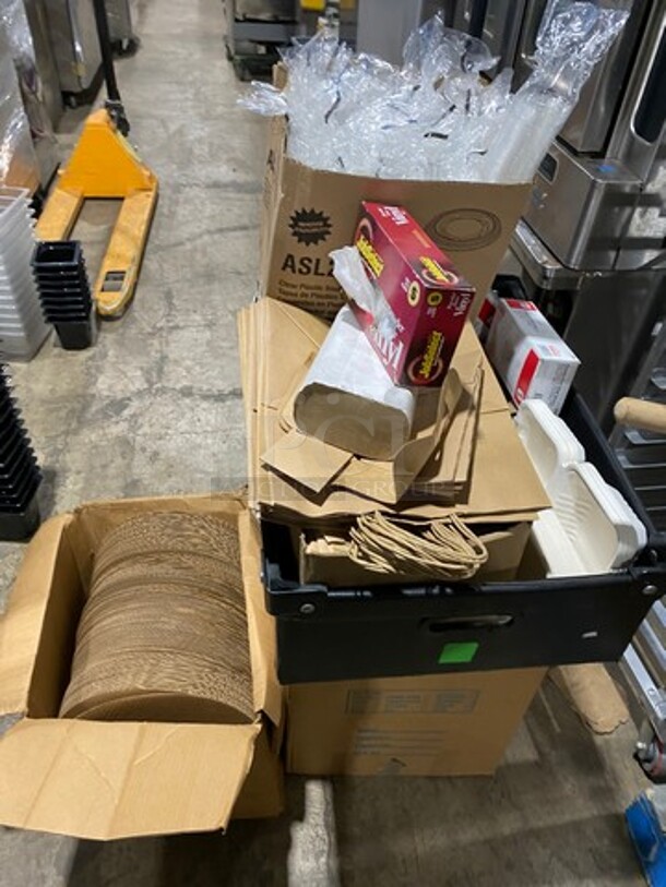 ALL ONE MONEY! MISCELLANEOUS! Includes Bown Paper Towel, To Go Food Containers, Vinyl Gloves AND MORE! - Image 11 of 11