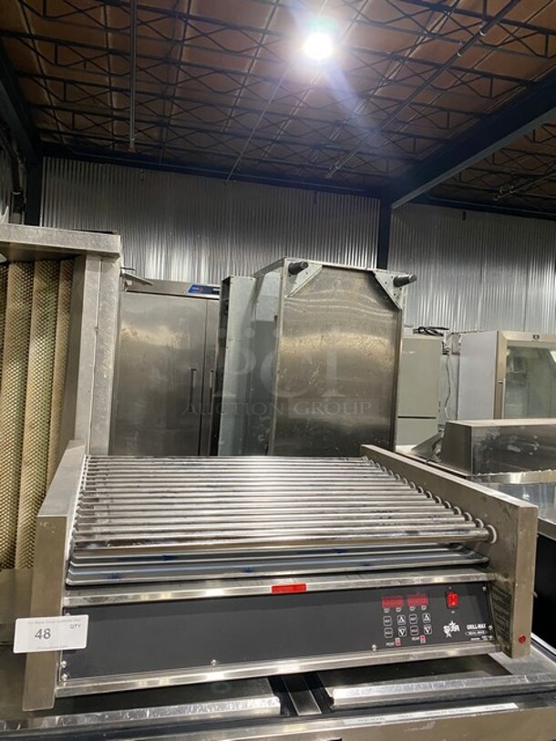 NICE! New Never Used Star Commercial Countertop Hot Dog Roller Grill! All Stainless Steel! Model: 75CE 120V - Image 1 of 9