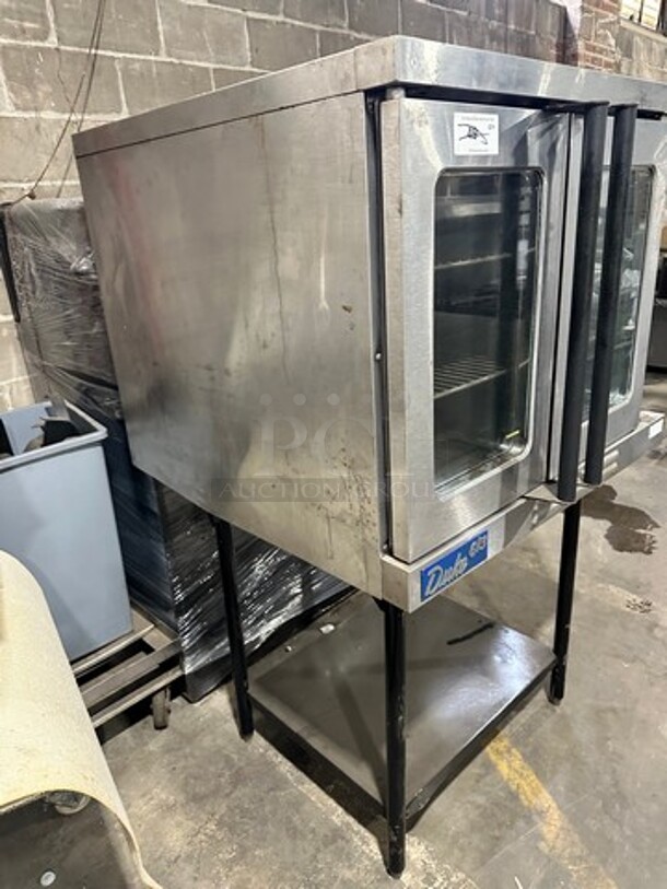 Duke Commercial Gas Powered Convection Oven! With View Through Doors! Metal Oven Racks! All Stainless Steel! On Legs! Model: 6/13 - Image 2 of 8