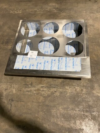 NICE! All Stainless Steel 6 bay Drop in Steam Table Insert!