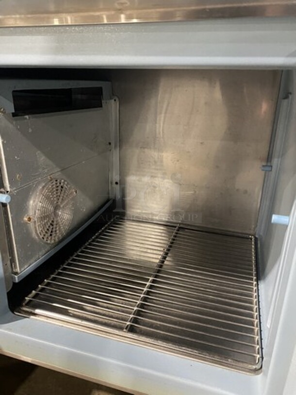 Delfield 84" Inch All Stainless Steel Work Top Lowboy Cooler! With 2 Draws And 2 Doors! With Raised Back Splash! 115V 1 Phase! On Casters! - Image 8 of 11