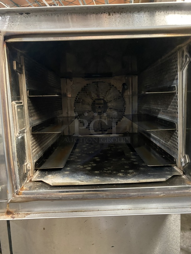 AMAZING! Belshaw Adamatic Commercial Electric Powered Combi Convection Oven! With View Through Door! All Stainless Steel! - Image 7 of 8