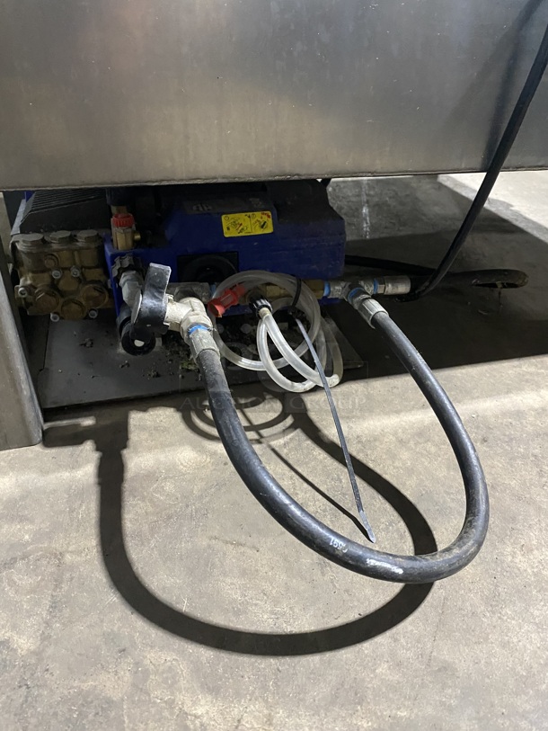 Drum Beaters All Stainless Steel Commercial Trash Can Washer! Model: TCW-100 SN:3809 1PH! On Legs! Eletric Powered! - Image 6 of 11