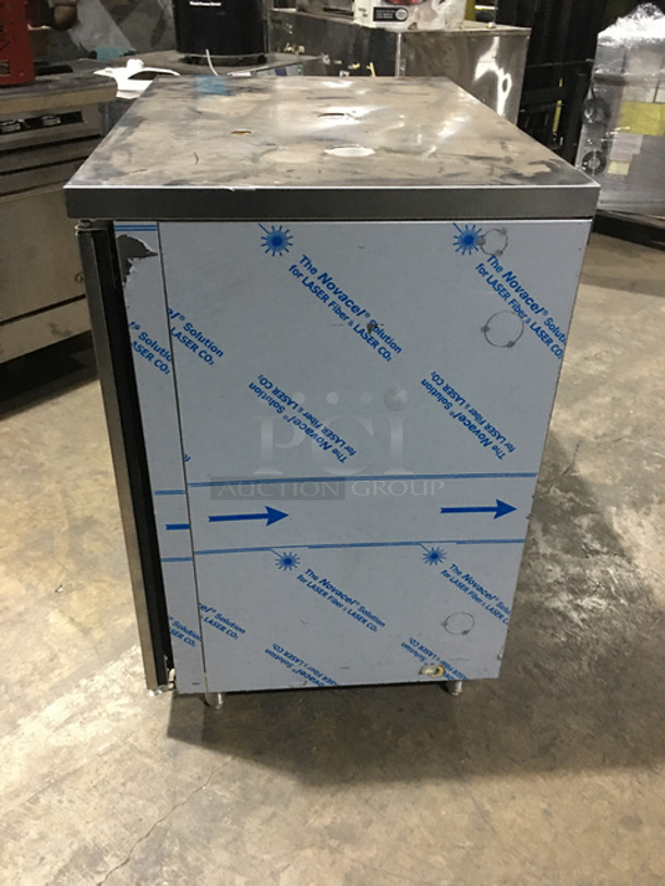 NICE! Perlick Commercial Single Door Bar Back Cooler! All Stainless Steel! On Legs! Model: BBS36RO SN: 783465 115V 60HZ 1 Phase - Image 2 of 9