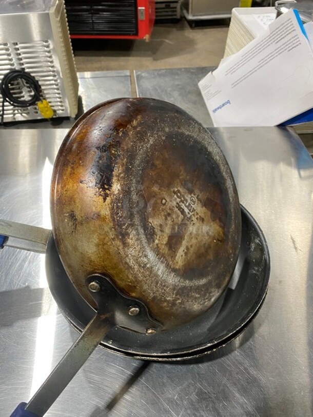 Winco Stainless Steel Frying Pans! 3x Your Bid! - Image 2 of 9