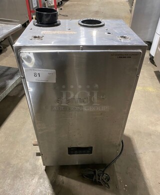 Eternal Natural Gas Powered Condensing Hybrid Water Heater! Model GU145S Serial G1214323!