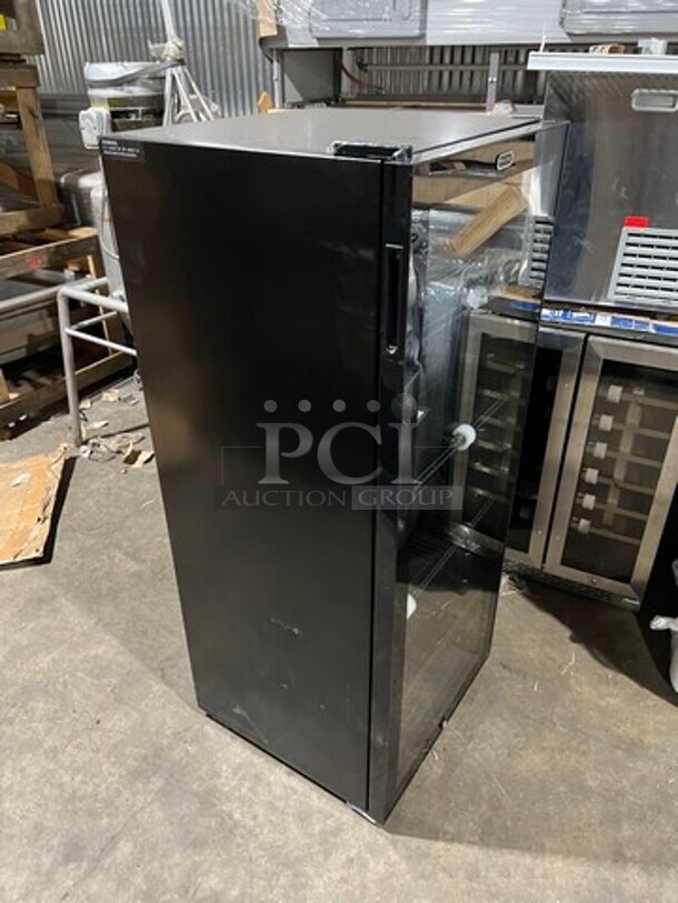 Whynter Single Door Wine Bottle Cooler/Chiller! With View Through Door! With Racks! 34 Wine Bottle Capacity! Model: FWC1201BB 115V - Image 2 of 8