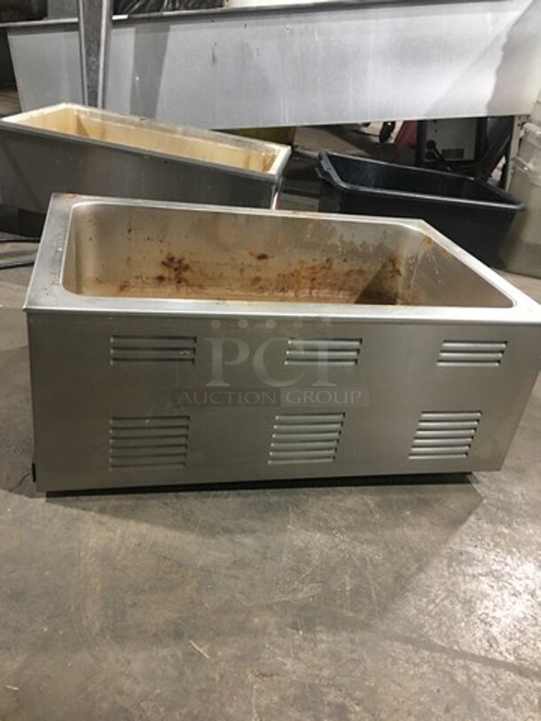 LATE MODEL! 2021 Adcraft Commercial Countertop Single Well Food Warmer! All Stainless Steel! WORKING WHEN REMOVED! Model: FW1200W 120V - Image 2 of 9