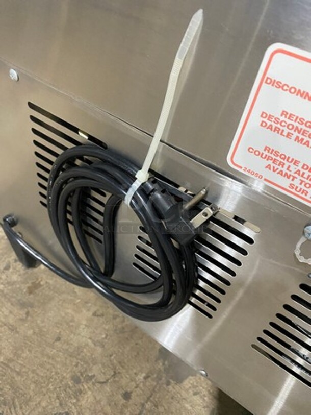 NICE! Silver King Commercial Countertop 2 Spout Refrigerated Milk Dispenser! Stainless Steel Body! On Legs! - Image 9 of 9
