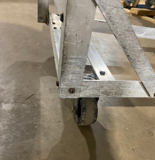 Metal Commercial Pan Transport Rack on Commercial Casters! - Image 5 of 5