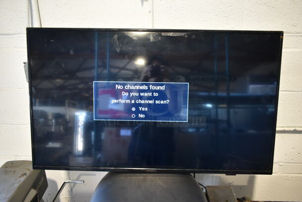 Insignia NS-43D420NA20 43" LED Television. 120 Volts, 1 Phase. Buyer Must Pick Up - We Will Not Ship This Item. Tested and Working! - Image 1 of 7