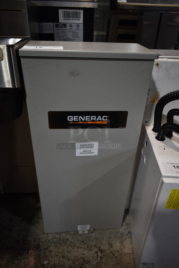 Generac 10000011659 Metal Smart Transfer Switch w/ Service Disconnect. 200/240 Volts. 