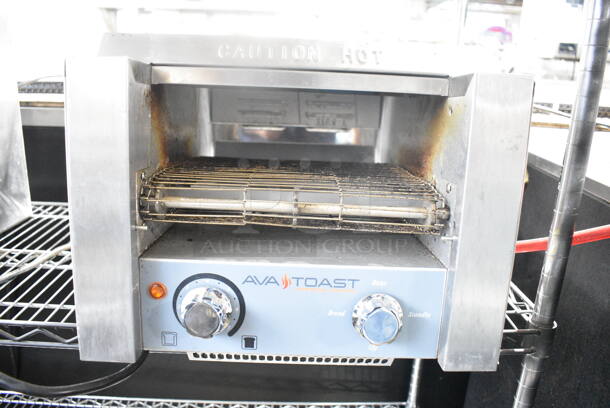 AvaToast 184T140 Stainless Steel Commercial Countertop Electric Powered Conveyor Oven. 120 Volts, 1 Phase. Tested and Powers On But Does Not Get Warm - Image 1 of 7