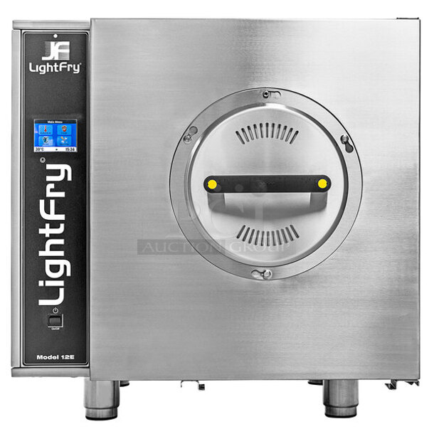 BRAND NEW SCRATCH AND DENT! 2022 Lightfry LF12U-4 Stainless Steel Commercial Electric Powered Air Fryer. Stock Picture Used as Gallery. 220 Volts, 3 Phase.  - Image 1 of 9