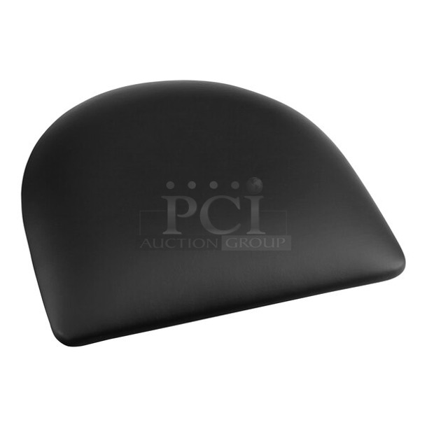 34 BRAND NEW IN BOX! Lancaster Table & Seating Black Vinyl Cushion. 34 Times Your Bid! - Image 1 of 3