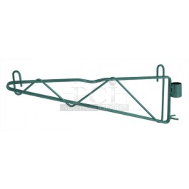 2 BRAND NEW! Quantum CB18P Green Finish Brackets. 2 Times Your Bid! - Image 1 of 4