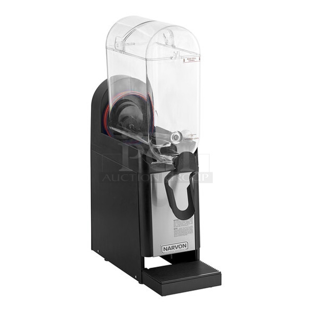 BRAND NEW SCRATCH AND DENT! Narvon 378RBD5G1 Single 5 Gallon Bowl Refrigerated Beverage Dispenser. 115 Volts, 1 Phase. Tested and Working! - Image 1 of 11