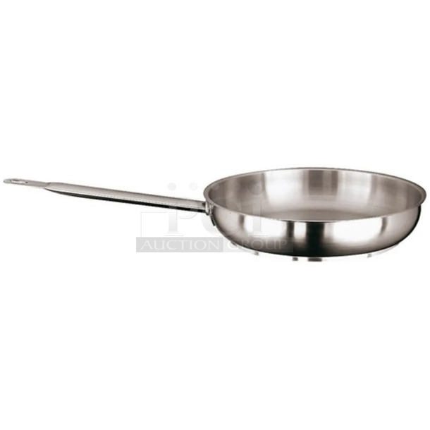 6 BRAND NEW! Vollrath 11114-24 9-1/2" Stainless Steel Frying Pan w/ Hollow Metal Handle. 6 Times Your Bid!  - Image 1 of 5