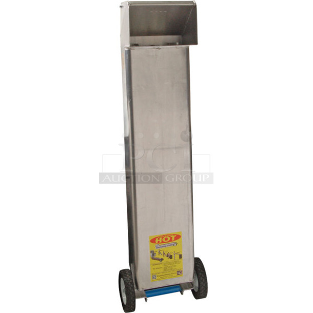 BRAND NEW SCRATCH AND DENT! Shortening Shuttle® SS-709-T 80 lb. Waste Oil Transport Container - Image 1 of 6