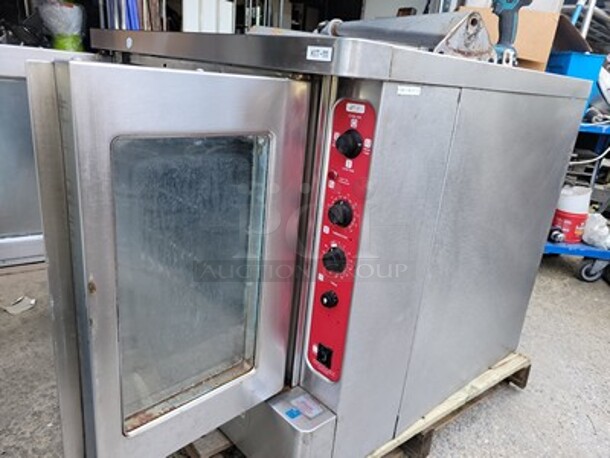 BLODGETT Electric|Full Size|Single Deck Convection Oven W/Legs. - Image 1 of 6