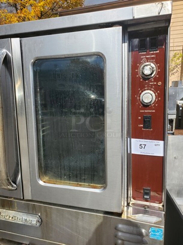 SOUTHBEND Full Size Single Deck Convection Oven (No Racks) 38X30X29 - Image 3 of 8