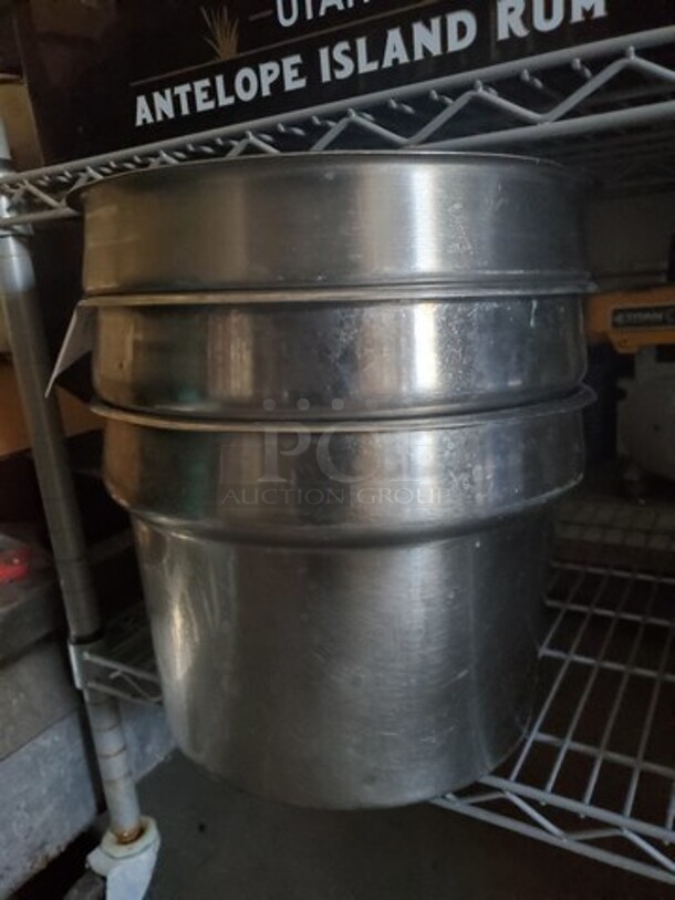 Stainless Steel Round Food Container 