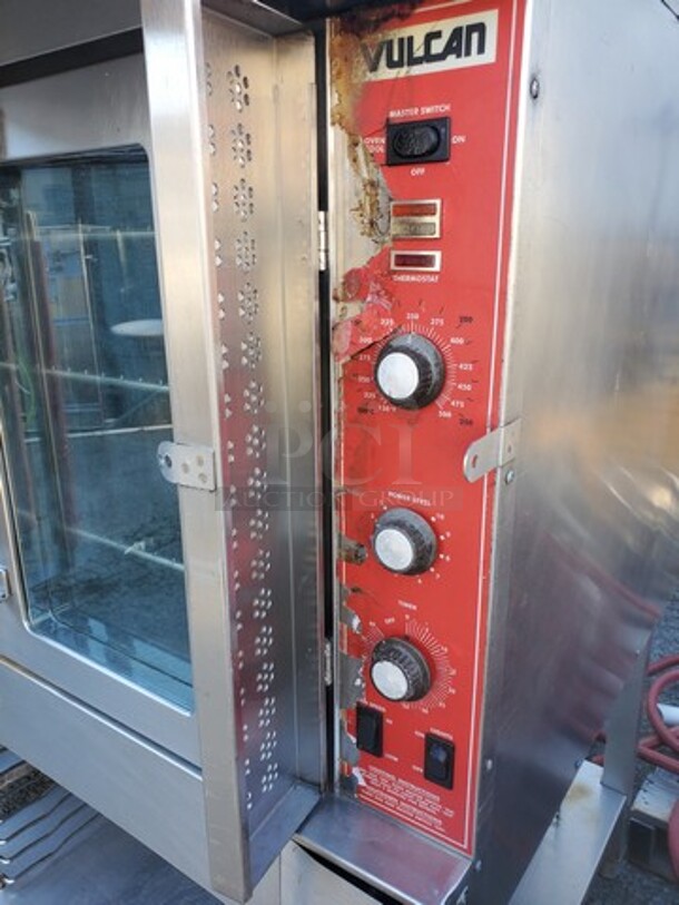 VULCAN SG4D-SEFCAP Natural Gas Full Size Single Deck Convection 40X38X59 - Image 4 of 9