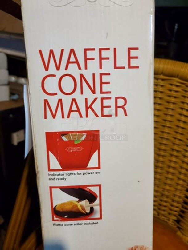 WAFFLE CONE MAKER OPEN BOX! - Image 3 of 4