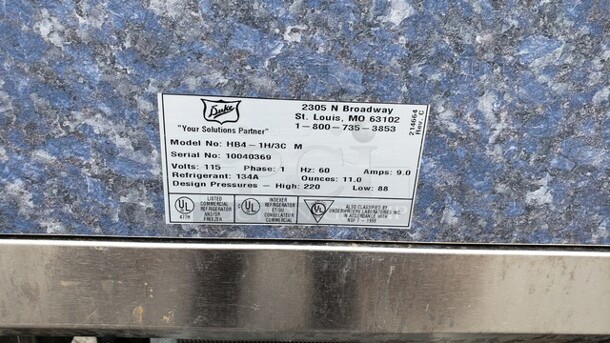 Duke HB4-1H3C 60" Hot/Cold Portable Buffet w/ (1) Hot Well & (3) Cold Sections, 120v - Image 2 of 7