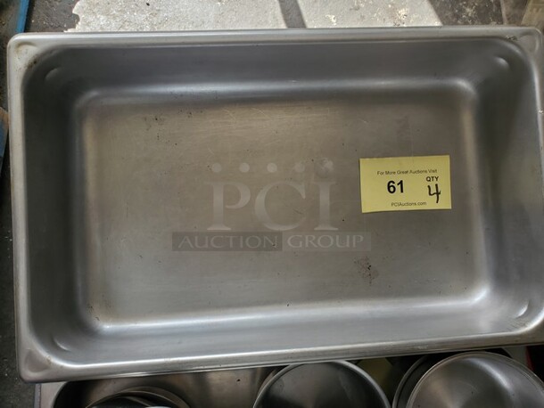 Stainless Steel pan 21X13 BIDX4