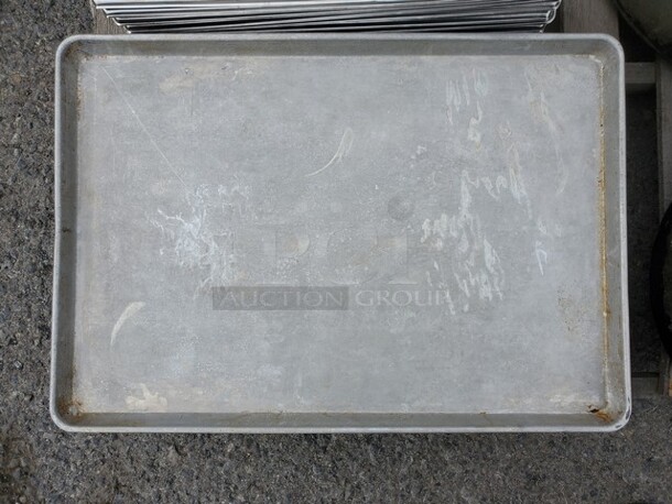 Aluminum Baking Pan - 18 x 26 x 1", Full Sheet BIDX20 - Image 1 of 3