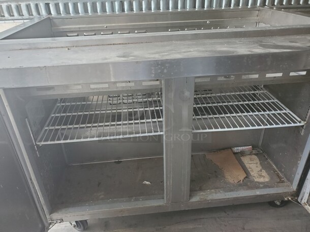 Avantco 178SCLM 47" Stainless Steel Refrigerated Salad Bar / Cold Food Table! - Image 3 of 6