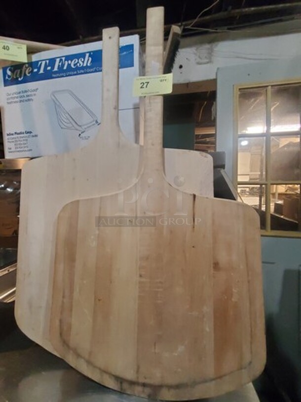 Wood Pizza Peel Brand New! BIDX2 - Image 2 of 3