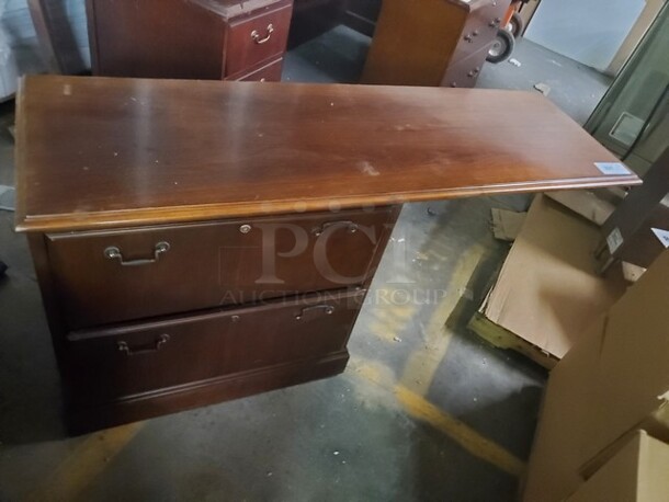 Solid Wood Desk 60X19X30 - Image 2 of 4