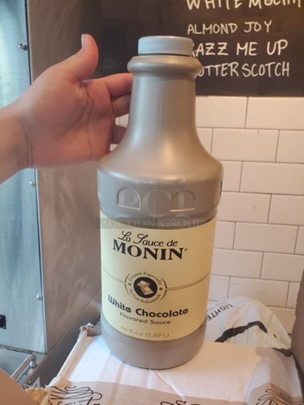 Monin White Chocolate 64fl (3 Bottle)Box Sealed  - Image 3 of 4