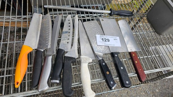 Lot of 10 Miscellaneous Kitchen Knives - Image 2 of 2
