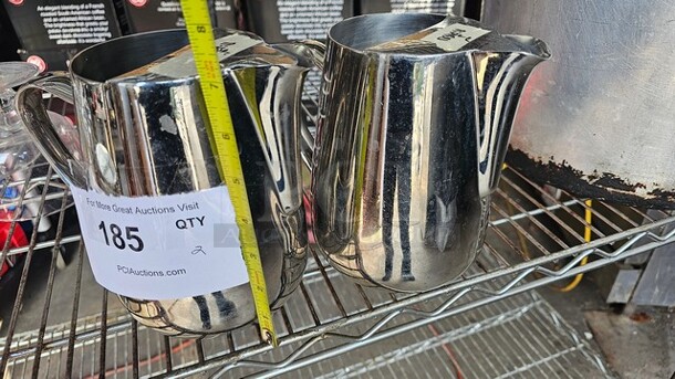 Lot of 2 Stainless Steel Pitchers - Image 3 of 3