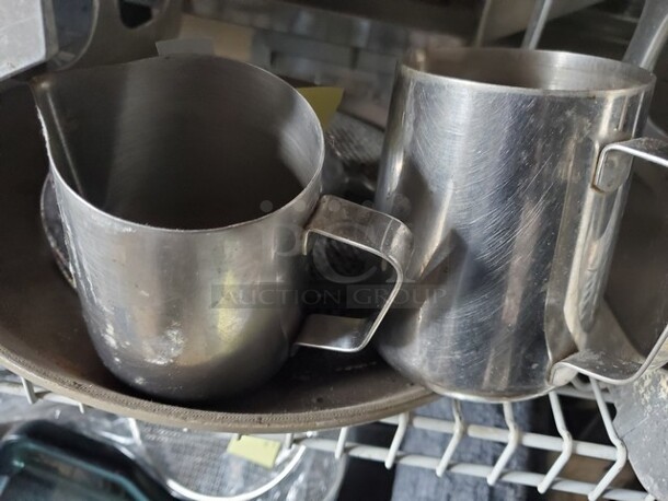 Lot of 2 Stainless Steel Pitchers - Image 1 of 2