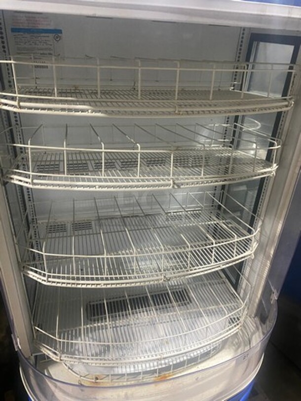 Beverage Air Commercial Refrigerated Open Grab-N-Go Drink Display Case! With Poly Drink Racks! Model: BZ16GE SN: 6264459 115V 60HZ 1 Phase - Image 5 of 8