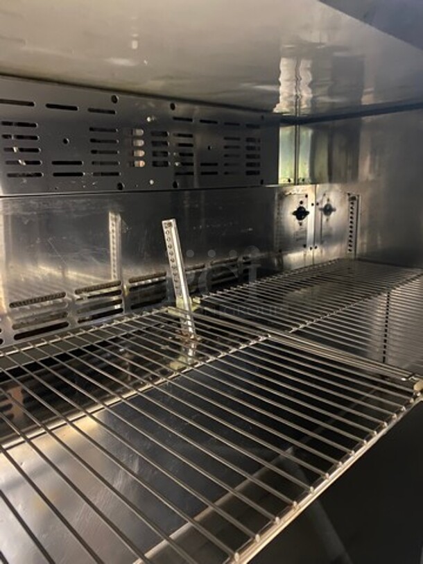 Turbo Air Commercial 2 Door Lowboy/Worktop Cooler! All Stainless Steel! On Casters! Model: TUR48SD 115V - Image 6 of 8