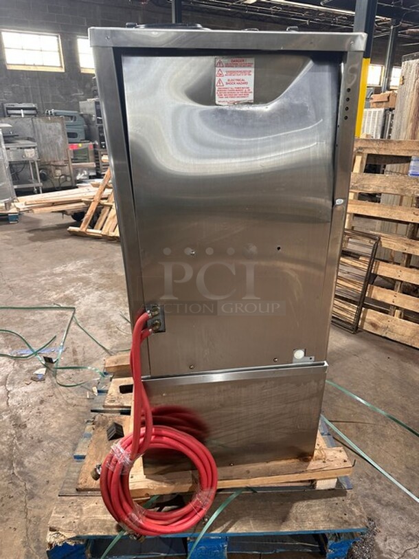 Taylor Crown Commercial 3 Handle Ice Cream Machine! All Stainless Steel! On Casters! Model: C72333 SN:M3087052 208-230V 1PH - Image 3 of 9